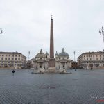 Piazza del Popolo - Il lockdown per l’emergenza Coronavirus / Covid-19 in Italia